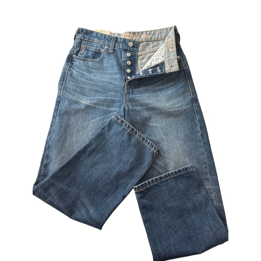 Ariat Ultra High rise Tomboy Relaxed Straight Size 26 Jeans New